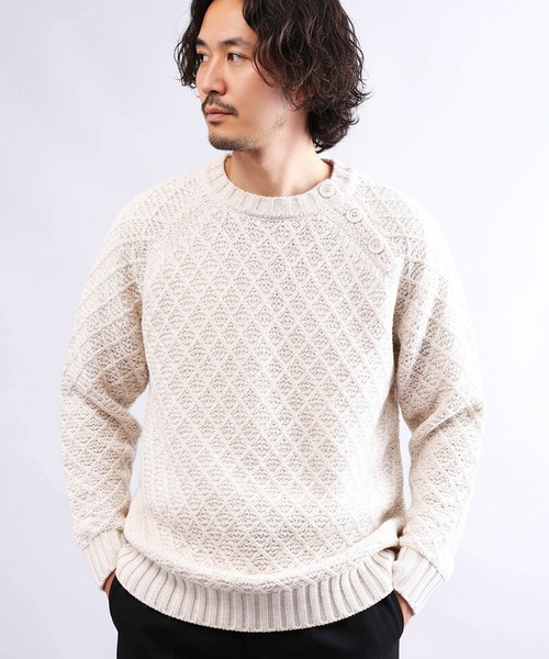 JIGGYS SHOP（ジギーズショップ） セーター ニット ショルダーボタン