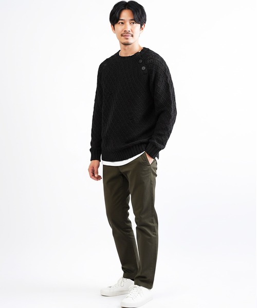JIGGYS SHOP（ジギーズショップ） セーター ニット ショルダーボタン