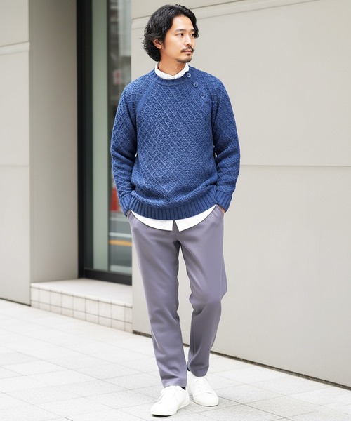 JIGGYS SHOP（ジギーズショップ） セーター ニット ショルダーボタン