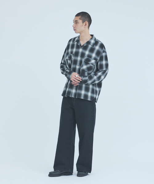 野*）様 J.S. Homestead オープンカラーシャツ JOURNAL STANDARD J.S HOMESTEAD シャツ J.S.Homestead / Stead