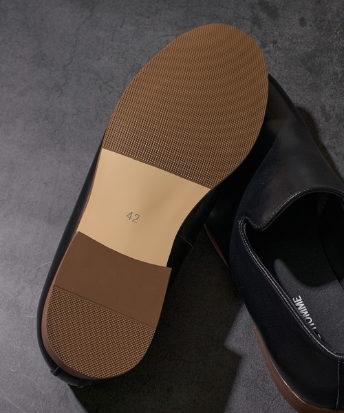 TETE HOMME（テット オム） スリッポン 「WEB限定」オペラシューズ