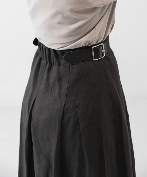 「O'NEIL of DUBLIN」 ロングスカート 8 ベージュ レディース_画像2