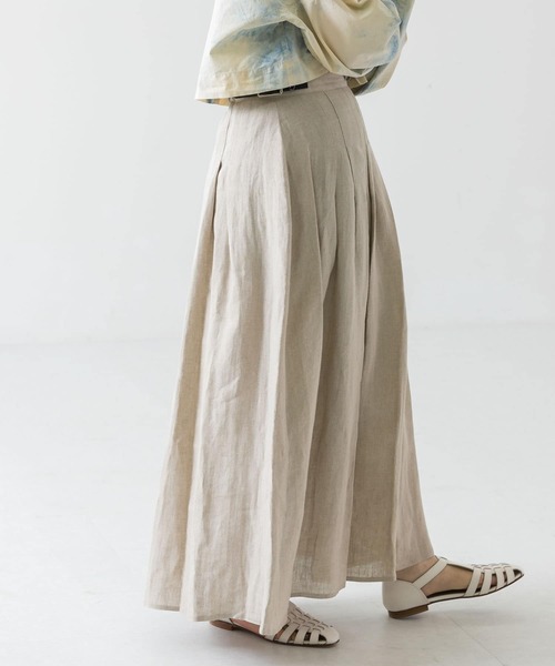 「O'NEIL of DUBLIN」 ロングスカート 8 ベージュ レディース_画像9