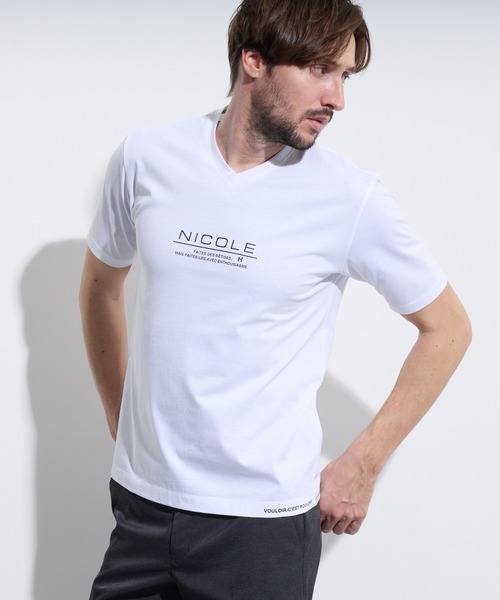 HIDEAWAYS NICOLE（ハイダウェイ ニコル） tシャツ 激シルケットV