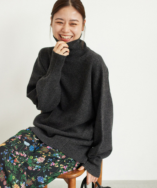 タグ付きJOURNAL STANDARD 2024タートルネック柔らかニット JOURNAL