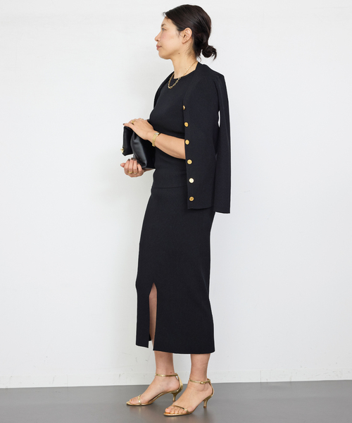 Deuxieme Classe ニット セーター 追加*DINER RIB クルーネック