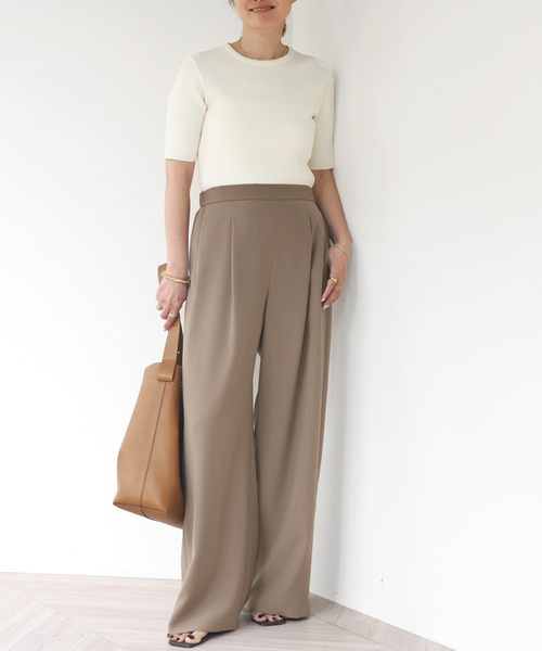 Deuxieme Classe ニット セーター 追加*DINER RIB クルーネック