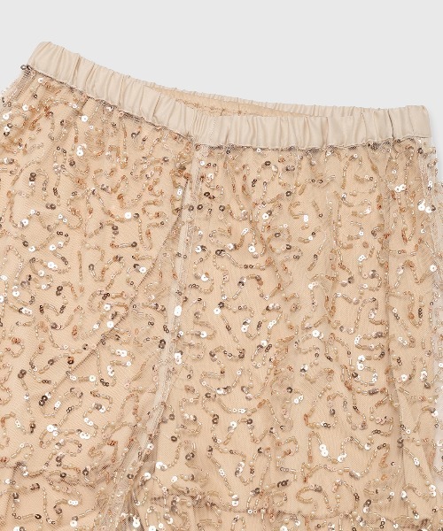 新品　JOSEMOON/ジョゼムーン　スパンコールビジューサーパンツ 新品 JOSEMOON/ジョゼムーン スパンコールビジューサーパンツ