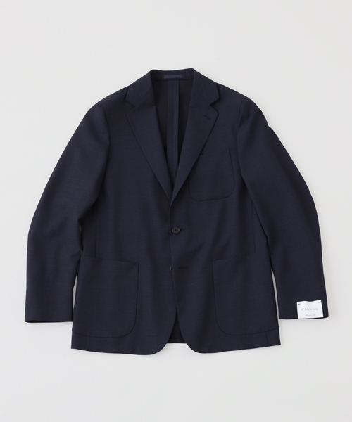 ほぼ新品Caruso テーラードジャケット Caruso ジャケット テーラードジャケット CARUSO (カルーゾ