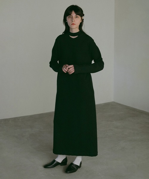 MANOF（マノフ） ワンピース SLASH NECK DRESS : ZOZOTOWN Yahoo!店