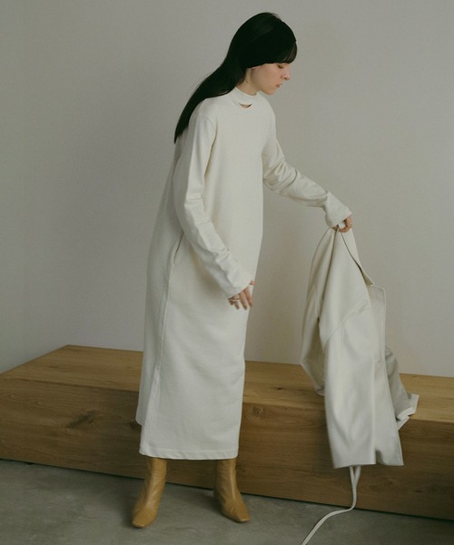 MANOF（マノフ） ワンピース SLASH NECK DRESS : ZOZOTOWN Yahoo!店