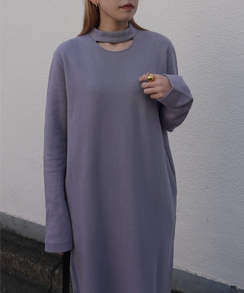 MANOF（マノフ） ワンピース SLASH NECK DRESS : ZOZOTOWN Yahoo!店
