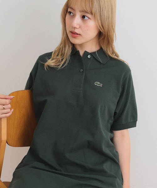 LACOSTE ワンピース 「別注」LACOSTE / ロング ピケ ドレス