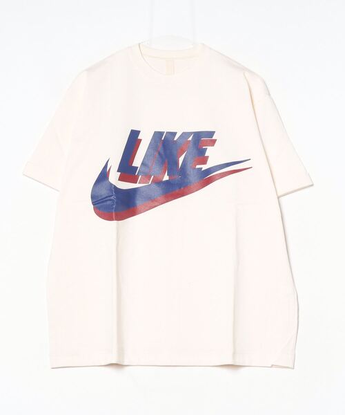 tシャツ 「LIKE」PRINT TEE レディース ケイスリー＆コー tシャツ 「LIKE」PRINT TEE レディース