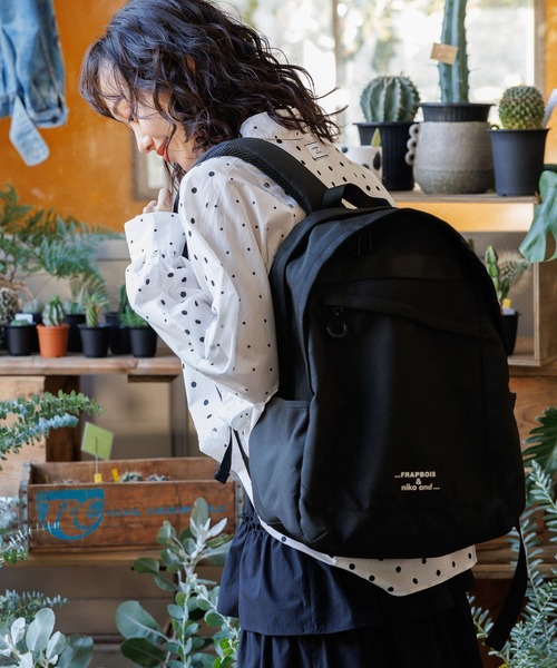 フラボア FRAPBOIS リュック バックパック 黒 ブラック ランセル フラボア FRAPBOIS リュック バックパック 黒 ブラック ランセル