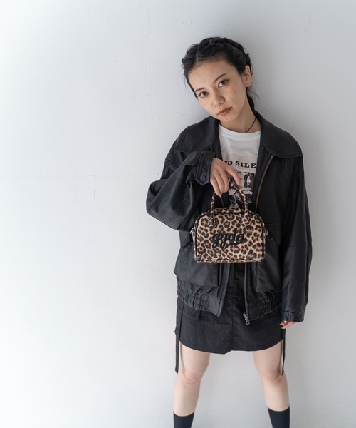 本日限定価格　GYDAジェイダ エンボス ブラック ミニショルダー GYDA（ジェイダ） ボストンバッグ 「WEB限定商品」GYDA (ジェイダ)2WAY
