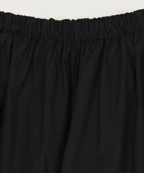 Baserange ベースレンジ 黒 ボトムス Baserange【ベースレンジ】pictorial strap skirt 