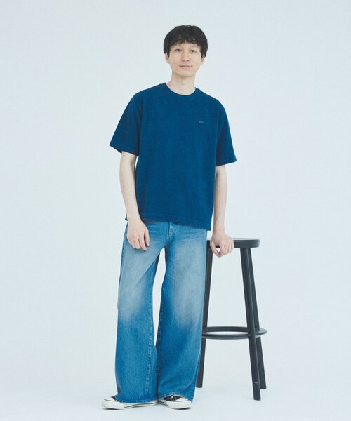 LACOSTE tシャツ / ラコステ 別注 ピグメント ダイ ピケ Tシャツ