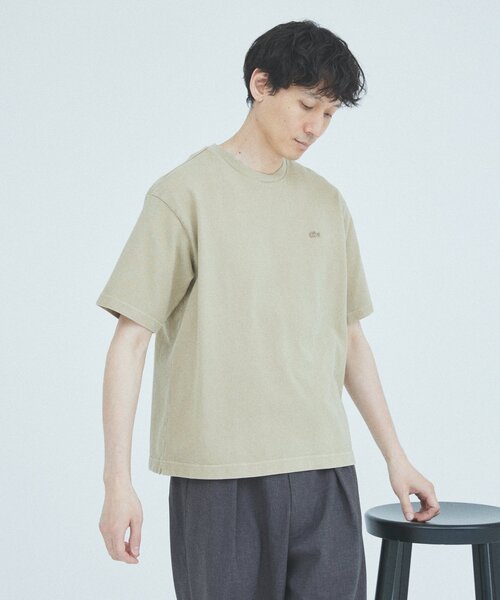 LACOSTE tシャツ / ラコステ 別注 ピグメント ダイ ピケ Tシャツ