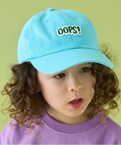 b・ROOM（ビールーム） キャップ 帽子 OOPS!ワッペンキャップ「子供服