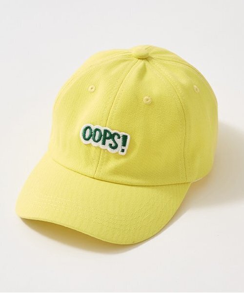 b・ROOM（ビールーム） キャップ 帽子 OOPS!ワッペンキャップ「子供服