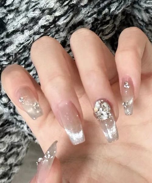 Luxuryネイルチップ【セレブニュアンスライン】 | GRACE NAIL TOKYO