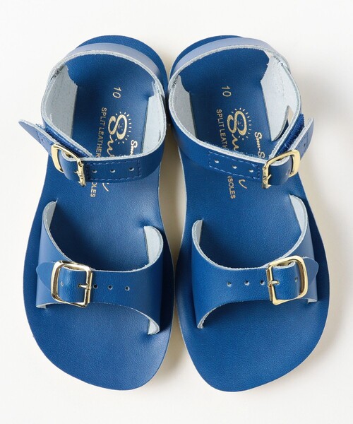 サンダル SALT WATER SANDALS / Surfer ウォッシャブル レザー サンダル (約16〜19cm） キッズ 子供 男の子 女の子の画像