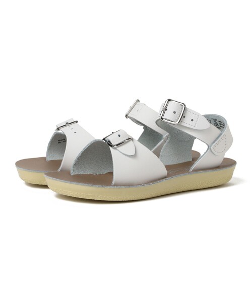 サンダル SALT WATER SANDALS / Surfer ウォッシャブル レザー サンダル (約16〜19cm） キッズ 子供 男の子 女の子の画像