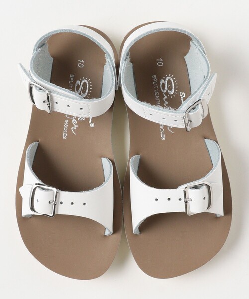 サンダル SALT WATER SANDALS / Surfer ウォッシャブル レザー サンダル (約16〜19cm） キッズ 子供 男の子 女の子の画像
