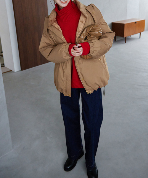 SLOBE IENA（スローブイエナ） ダウンジャケット 38 ブラウン