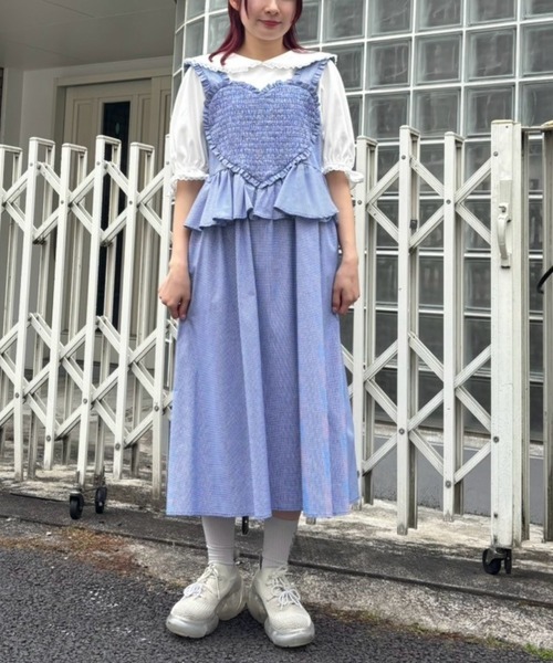 【月のうさぎ】Candy Stripper ワンピース Candy Stripper ワンピース MY SWEET GINGHAM CHECK : ZOZOTOWN