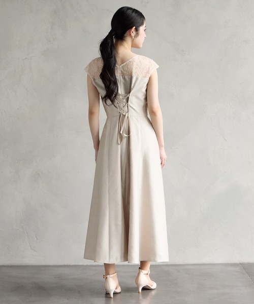 AIMER｜エメのドレス（フレア）通販 - 【AIMER】最終価格☆花柄刺繍