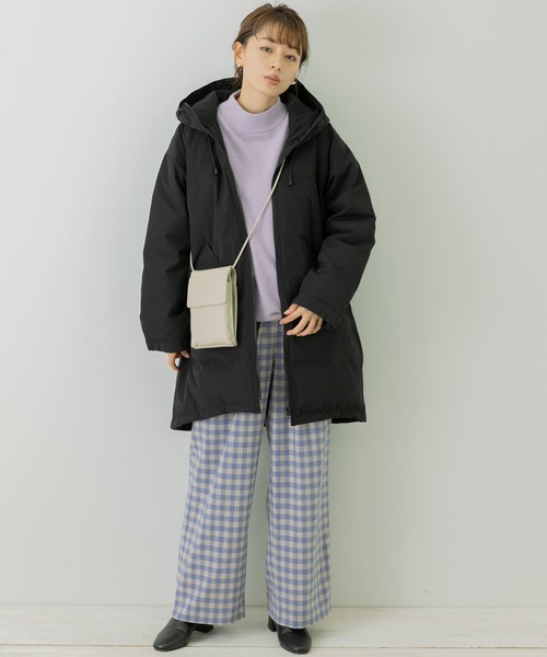 【極美品】URBANRESEARCH SonnyLabel黒ダウン　2way URBAN RESEARCH Sonny Label ダウンジャケット 36 ブラック レディース
