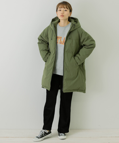 URBAN RESEARCH Sonny Label」 ダウンコート FREE ブラック レディース 