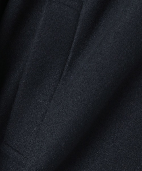 「GLOBAL WORK」 ノーカラーコート LARGE アイボリー レディース_画像4