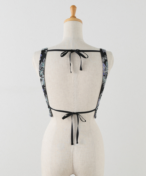 FUMIE TANAKA 「FUMIE TANAKA(フミエタナカ)」flower jq bustier