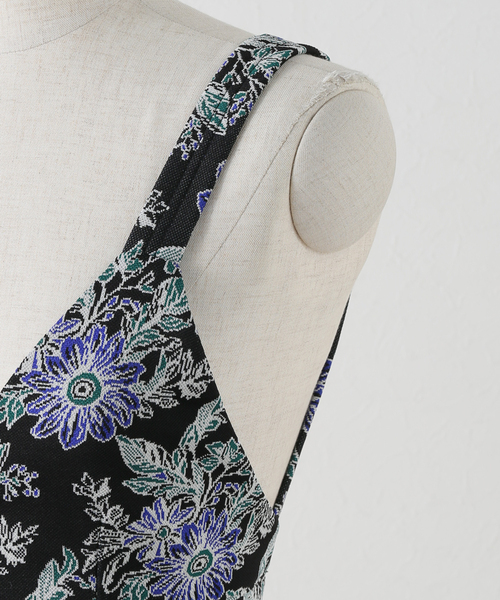 フミエタナカ flower jq bustier【新品未使用】 FUMIE TANAKA 「FUMIE TANAKA(フミエタナカ)」flower jq bustier