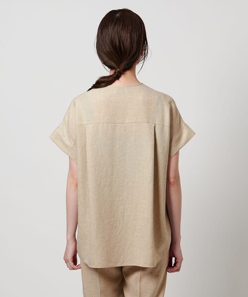 UNITED ARROWS ブラウス シャツ Spiree IAS タック ショート