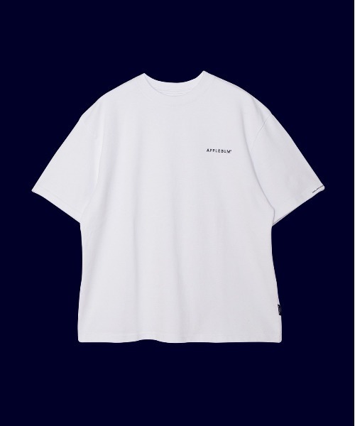 美品‼️APPLEBUM Tシャツ　白T プリントT ホワイト　ゆったりサイズ APPLEBUM tシャツ Logo T-shirt メンズ レディース : ZOZOTOWN