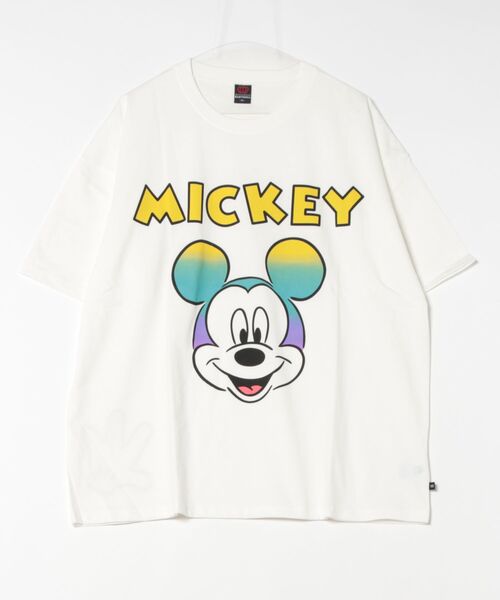 Disney（ディズニー） tシャツ 「綿100％」親子お揃い グラデーション