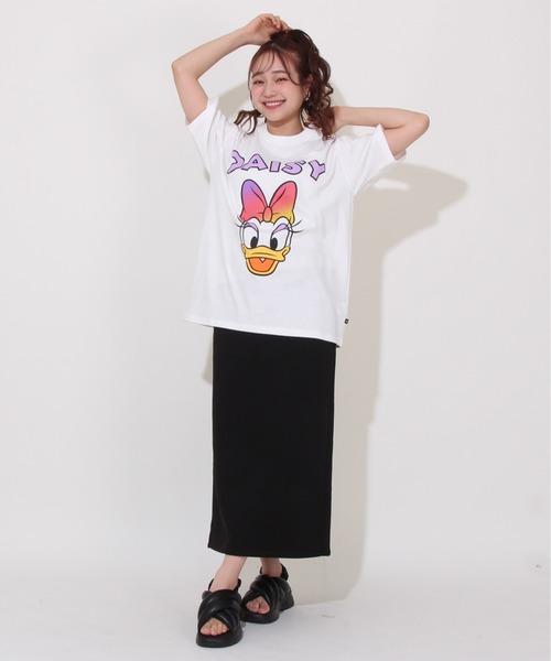 Disney（ディズニー） tシャツ 「綿100％」親子お揃い グラデーション