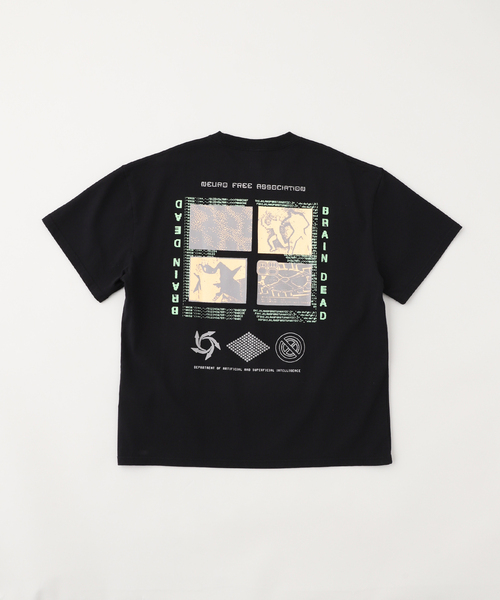◆BRAIN DEAD◆ブレインデッド モトハイカー Tシャツ 送料込 JOINT WORKS tシャツ BRAIN DEAD/ブレインデッド NEURO FREE