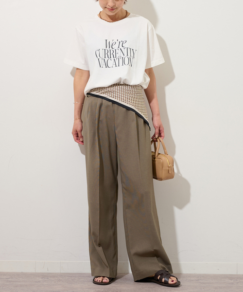 取引中❗ジャーナルスタンダード×スバル　２０インチ ウーステッド タックパンツ（その他パンツ）｜journal standard luxe