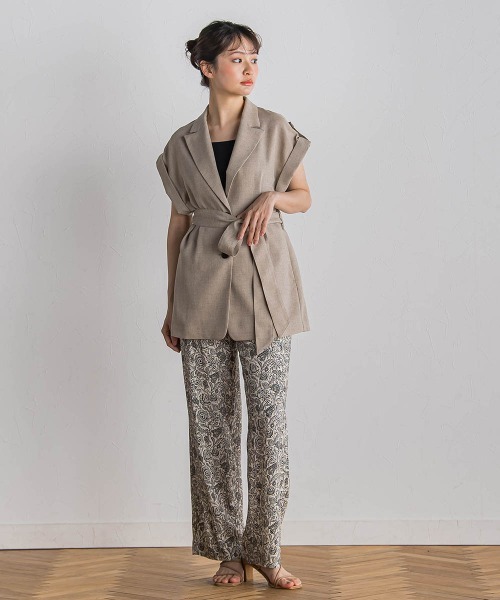 ドロワットロートレアモン（Droite lautreamont）/ASAMI　VIYELLAジレ≪手洗い可能≫ Droite lautreamont（ドロワット・ロートレアモン） ベスト ジレ ASAMI