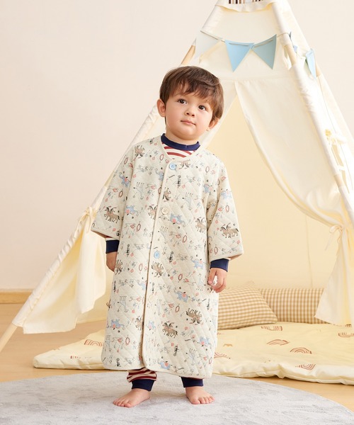 PETIT BATEAU（プチバトー） スリーパー マリニエールジゴトゥーズ