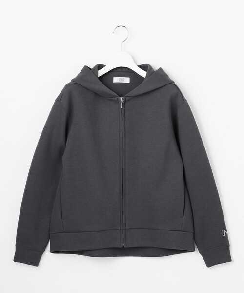 25SS 新品未使用 ジェイプレス ダンボールジャージーパーカー ジップアップ J.PRESS（J.プレス） パーカー ダンボールジャージー ジップアップ