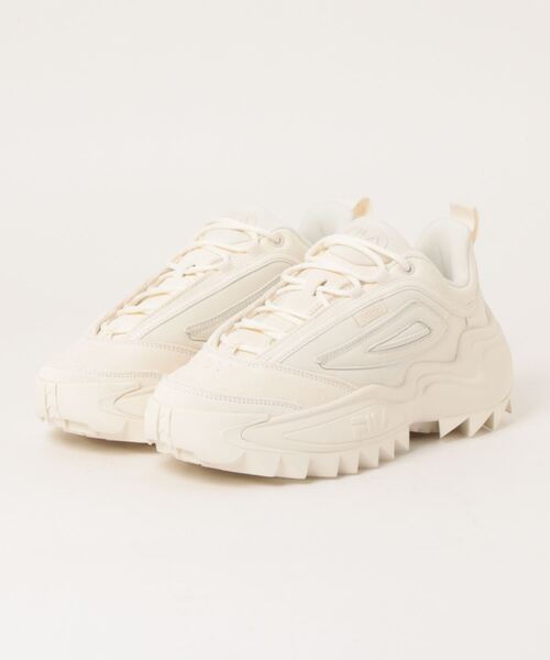 【未使用】FILA オフホワイト スニーカー　23.5 FILA 「FILA」 ローカットスニーカー 23.5cm オフホワイト