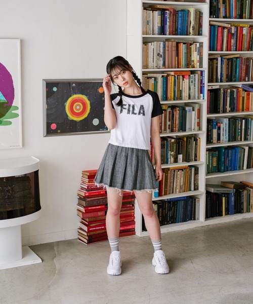 FILA 「FILA」 ローカットスニーカー 23.5cm オフホワイト