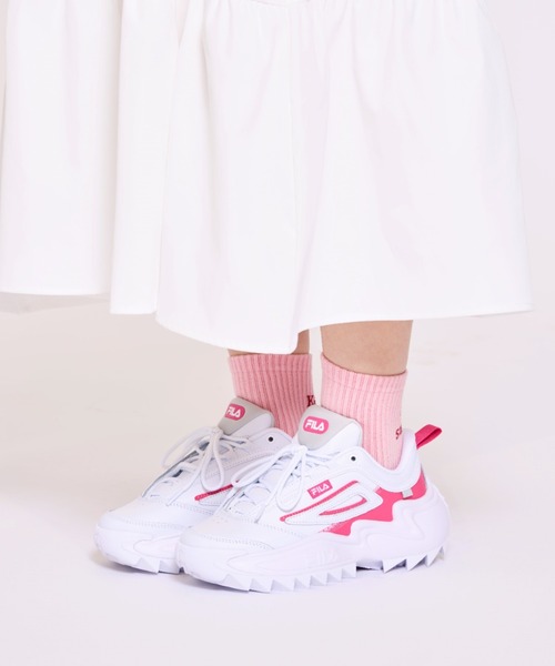 FILA 「FILA」 ローカットスニーカー 23.5cm オフホワイト