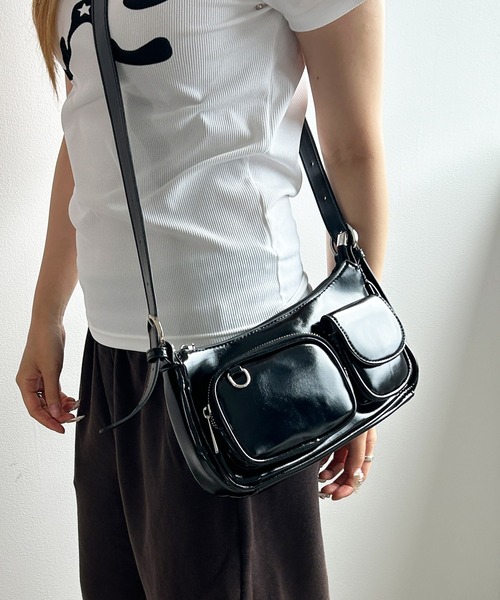 KOM（ドットコム） ショルダーバッグ バッグ A'GEM/9 × 「.KOM/ドット